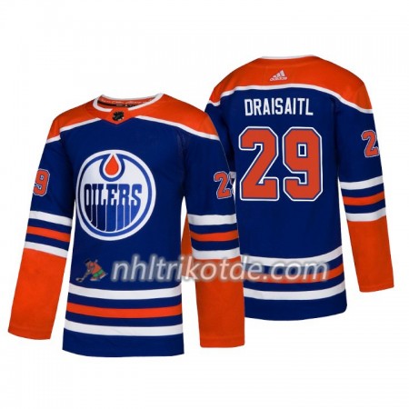 Edmonton Oilers Trikot Leon Draisaitl 29 Adidas Alternate 2018-19 Authentic - Herren